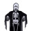 Halloween skeletkostume for børn 6