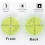 Wanxiang Level Plastic Level Bubble Portable Round 3