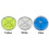 Wanxiang Level Plastic Level Bubble Portable Round 8