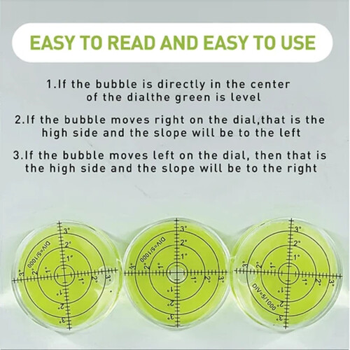 Wanxiang Level Plastic Level Bubble Portable Round 1