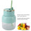 Mixeur portable vert 800 ml USB 11 x 16 cm 4
