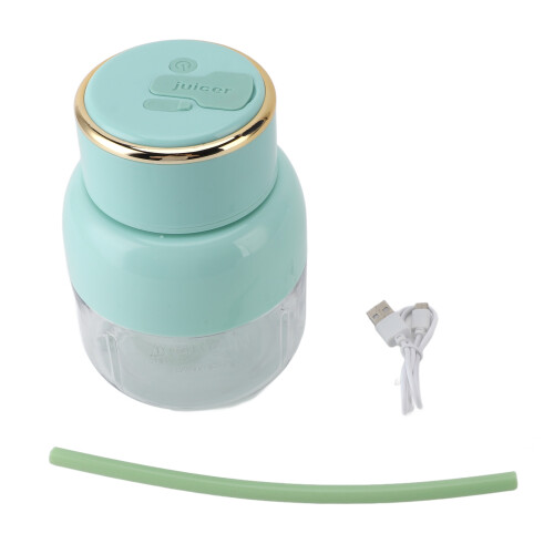 Mixeur portable vert 800 ml USB 11 x 16 cm 2