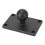 Universal AMPS Hole Pattern 1" Ball Mount Base for Secure Device Support 14