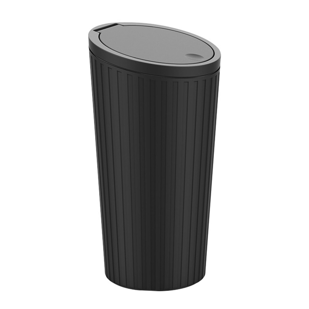 Car Garbage Can With Lid Leakproof Small Trash Bin Storage Box For Vehicle Cup Holder, Compact Automotive Trash Can 6038364278852