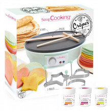 Fábrica de crepes e 3 corantes alimentares - limão, laranja, roxo