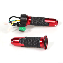 Throttle for Electric Bicycle with Adjustable High Medium Low Speed Settings, Compatible with Standard E-Bike Models