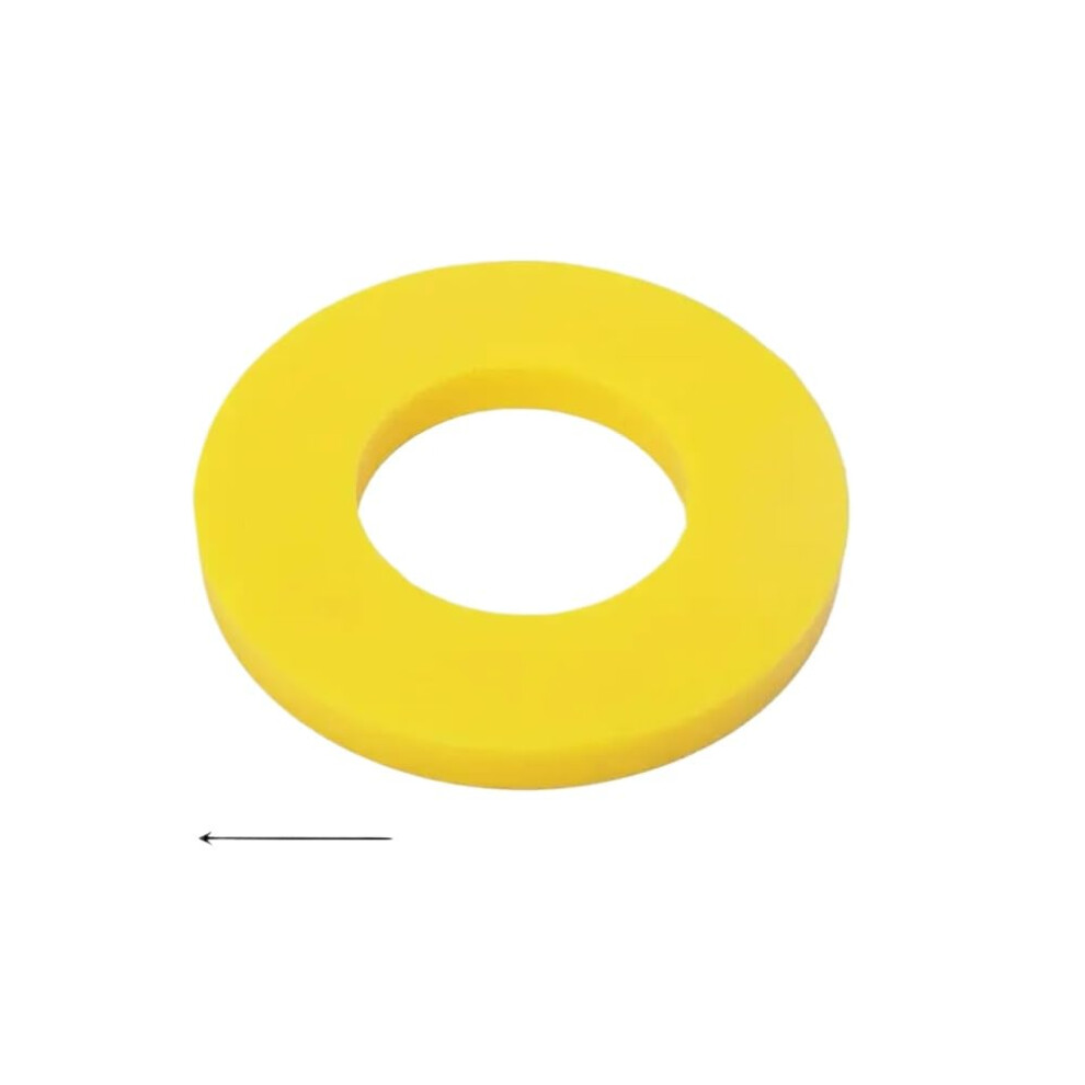 Universal Strut Tower Mount Pad Rubber Bushing Damper Suspension Shock Absorber Bearing Washer Compatible With Various Models Yellow 6447073574702