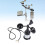 Compact Wind Speed Monitor 0.8m Cable Anti-Interference Anemometer 6