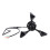 Compact Wind Speed Monitor 0.8m Cable Anti-Interference Anemometer 15