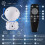 (White) 1pc Astronaut Galaxy Projector,360 Rotating Starry Night Light, Remote Control, USB Powered, Color Changing LED Lights, Adjustable Lighting Method 5