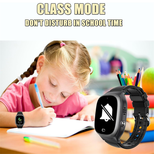 Waterproof Kids Smart Watch Tracker, with Call Function Pink 2