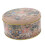 Round Cookie Tin with Lid Metal Decorative and 10