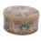 Round Cookie Tin with Lid Metal Decorative and 5