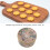 Round Cookie Tin with Lid Metal Decorative and 13