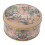 Round Cookie Tin with Lid Metal Decorative and 1