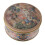 Round Cookie Tin with Lid Metal Decorative and 4