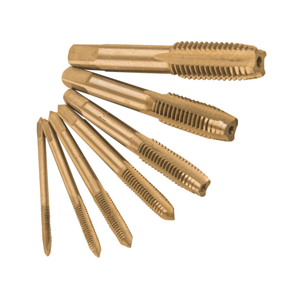 Metric Tap HSS Thread Tap Drill Bit 3-12 Straight Fluted Machine-image-OPC-PKDVZS7-NEW