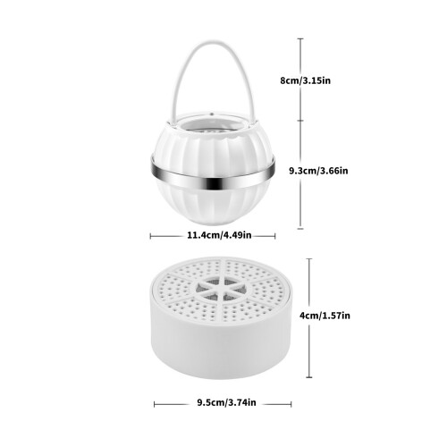 Portable Shower Tub Filter Plastic Bathtub Water Filter 2
