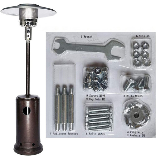 Screws Nut Heaters Tool Kit Patios Heaters Replacement Parts 2