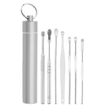 Ear Wax Removal Kit 7pcs Ear Pick Ear Wax Cleaner Ear Cleansing Tool Set