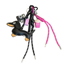 Artistic Rope Key Holder Ornament With Cute Dachshund Designs