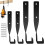 Chainsaw Wall Mount Organizer | Rust-Resistant Metal Vertical Tool Storage with Hooks for Garden Power Tools 1
