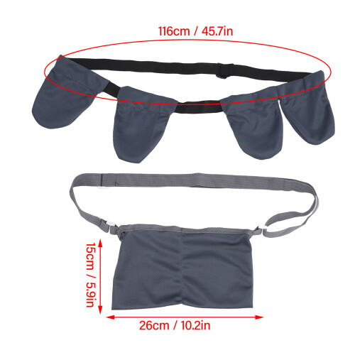 Supporto per drenaggio post-mastectomia, 4 scomparti, 2615 cm, grigio. 1