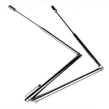 Dual Pack Adjustable Stainless Steel Dowel Rods for Divination and Crafting, 12 Inch Length, Durable Design