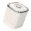 Rice Dispenser PP for Freshness and Organization 2.5L Silver Plating Electroplating Model for Dormitory Kitchen 1