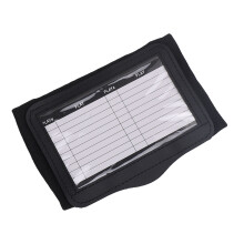 Football Wristband Playbook Wrist Coach for Rugby, Baseball, Black