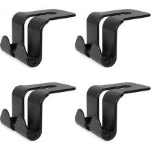 Headrest Hooks for Car, Car Seat Hooks, Car Accessories for Women, Purse Hooks for Car Handbag Clothes Coats 4 Pack)