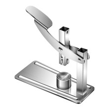 Stainless Steel Nut Cracker Tool with Ergonomic Handle, Press Type Pliers for Kitchen Use, Durable and Practical