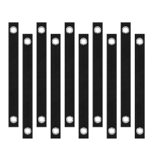 Set of 10 Durable Tree Anchoring Straps for Garden Use, Camping, and Outdoor Events, Weather-Resistant, Adjustable Length