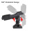 Fissaggio a vite 360 supporto per asta 1005060 mm Nero 6