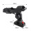 Fissaggio a vite 360 supporto per asta 1005060 mm Nero 2