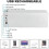 Bluetooth V5.0 Speaker Wireless Portable Small Speaker, 10W Oversized Sound Stereo , Support TF/AUX/U-Disk/Hands-Free (Graffiti) 3