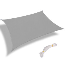 Sail Shade Rectangle Blue Polyester Oxford Cloth