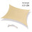 Sail Shade Rectangle Blue Polyester Oxford Cloth 3