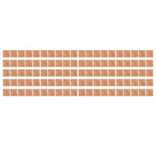 100pcs Copper Pad Shim Thermal Conductivity Burr