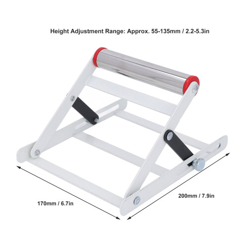 Foldable Table Saw Support Stand with Roller Sliding 55‑135mm 1