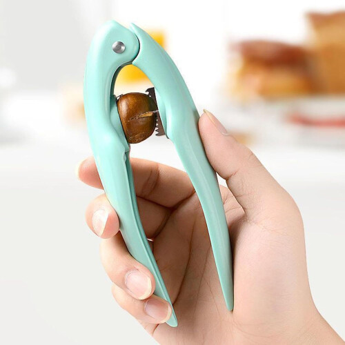 Nut Peeler Adjustable Pecan Peeling Tool Ergonomic Manual Nutcracker for Hazelnuts Almonds and Walnuts Strong Shell Cracker 2