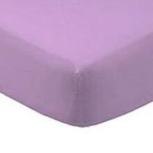 (Lilac, King) Rayyan Linen Fitted Sheet 23cm Deep Fitted Bed Sheet Polyester Cotton 12 Colors