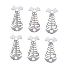6pcs Ground Pegs Tent Stakes for Camping, Paracord Bivvy, Durable Metal, 10-inch Length, Heavy-Duty Camping Tools