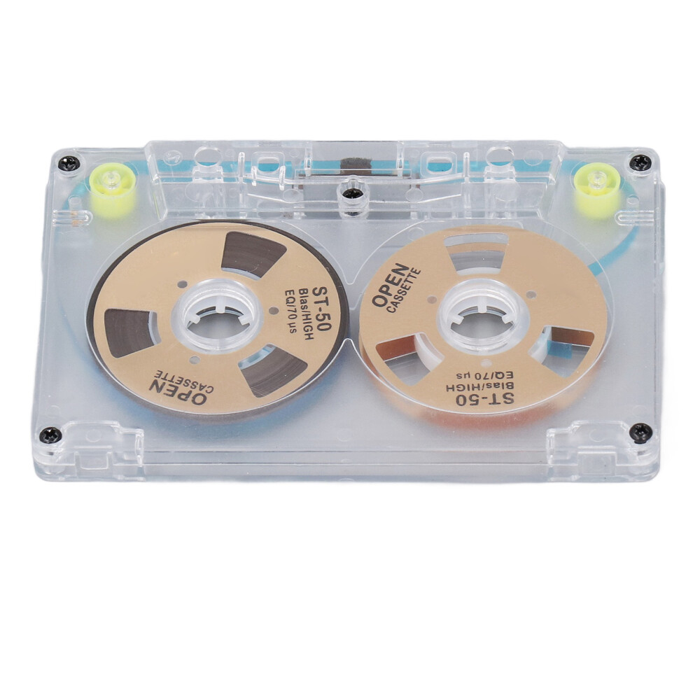 46Min Sturdy Reel To Reel Cassette Tapes For Diy Clear Sound Recording Gold 7631348749370