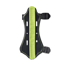 Adjustable Armguard Archery Arm Guard Protector for Hunting Practice - Green, Size Diagram Included, Durable Material