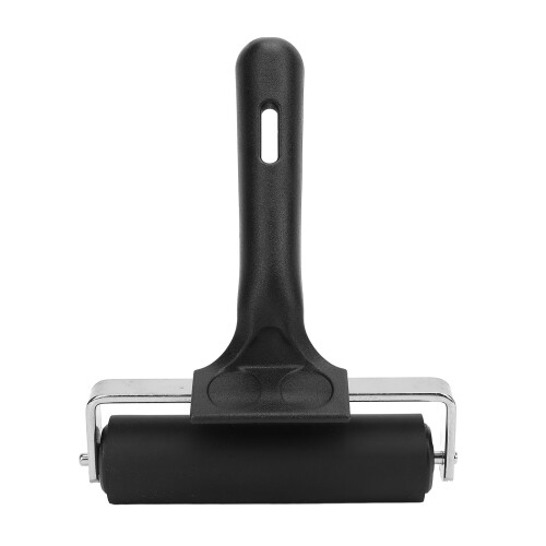 10cm Rubber Brayer Roller Portable Press Roller 1