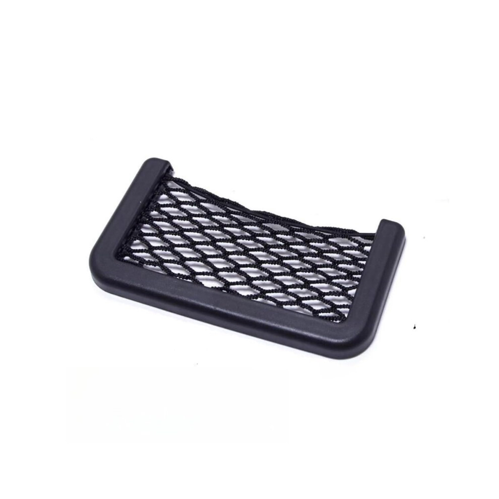 Car Storage Net Adhesive Car Seat Organizer Bag Elastic Pocket For Phones 15-20Cm Compatible With Campervans And Vehicles 6447073577246