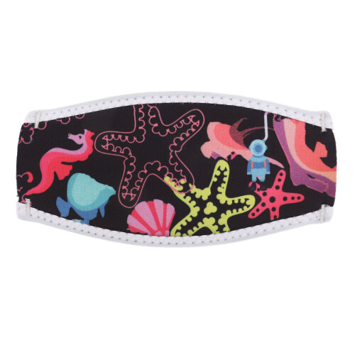 Protector de correa de neopreno de doble capa para gafas de buceo - Buceo 1