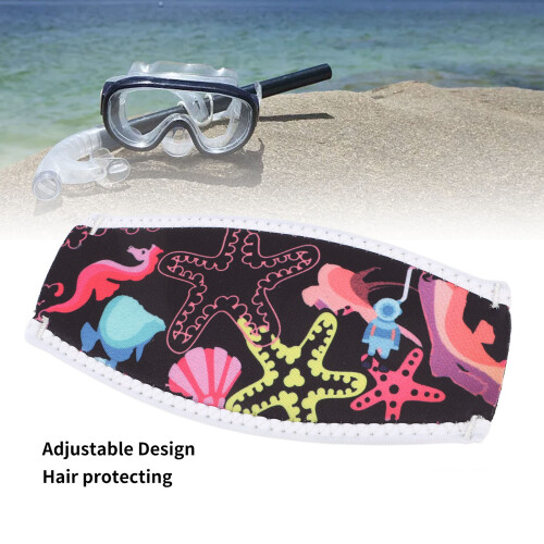 Protector de correa de neopreno de doble capa para gafas de buceo - Buceo 2