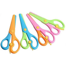 4pcs Kids Safety Scissors Preschool Scissors Safety Scissors Art Craft Scissors